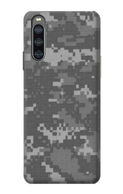 W2867 Army White Digital Camo Funda Carcasa Case y Caso Del Tirón Funda para Sony Xperia 10 IV