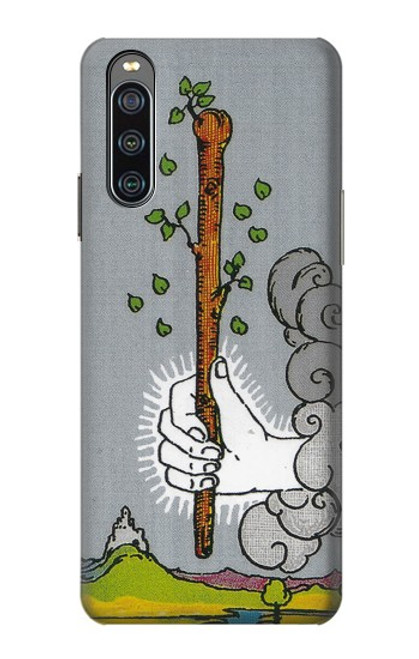 W3723 Tarot Card Age of Wands Funda Carcasa Case y Caso Del Tirón Funda para Sony Xperia 10 IV