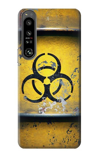 W3669 Biological Hazard Tank Graphic Funda Carcasa Case y Caso Del Tirón Funda para Sony Xperia 1 IV