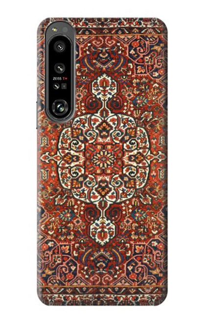 W3813 Persian Carpet Rug Pattern Funda Carcasa Case y Caso Del Tirón Funda para Sony Xperia 1 IV