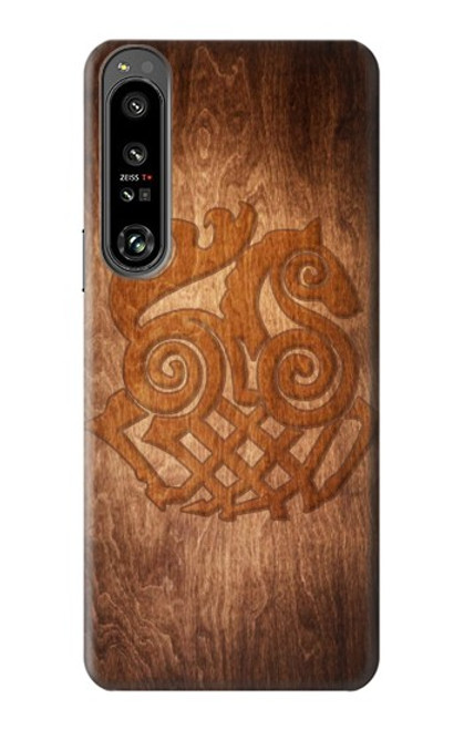 W3830 Odin Loki Sleipnir Norse Mythology Asgard Funda Carcasa Case y Caso Del Tirón Funda para Sony Xperia 1 IV