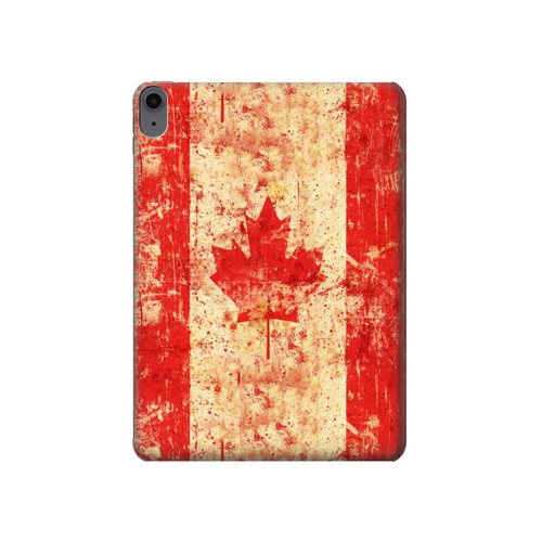 W1603 Canada Flag Old Vintage Funda Carcasa Case para iPad Air (2022, 2020), Air 11 (2024), Pro 11 (2022)
