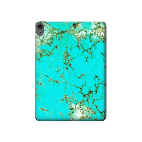 W2377 Turquoise Gemstone Texture Graphic Printed Funda Carcasa Case para iPad Air (2022, 2020), Air 11 (2024), Pro 11 (2022)