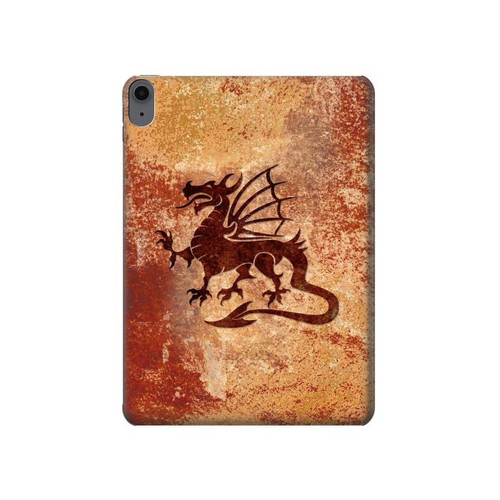 W2485 Dragon Metal Texture Graphic Printed Funda Carcasa Case para iPad Air (2022,2020, 4th, 5th), iPad Pro 11 (2022, 6th)