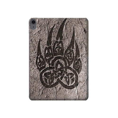 W3832 Viking Norse Bear Paw Berserkers Rock Funda Carcasa Case para iPad Air (2022,2020, 4th, 5th), iPad Pro 11 (2022, 6th)