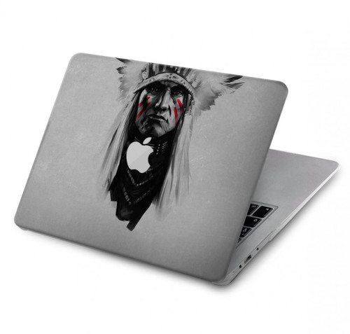 W0451 Indian Chief Funda Carcasa Case para MacBook Air 13″ (2022,2024) - A2681, A3113