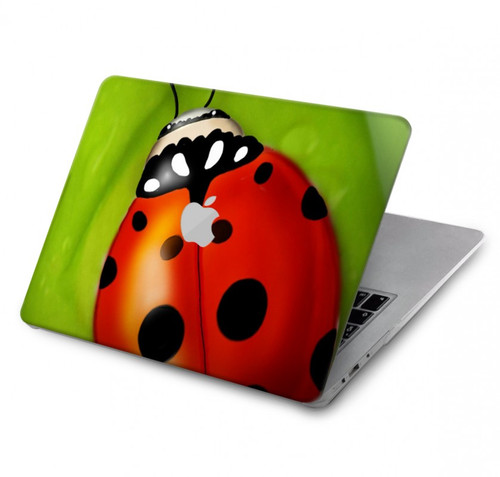 W0892 Ladybug Funda Carcasa Case para MacBook Air 13″ (2022,2024) - A2681, A3113