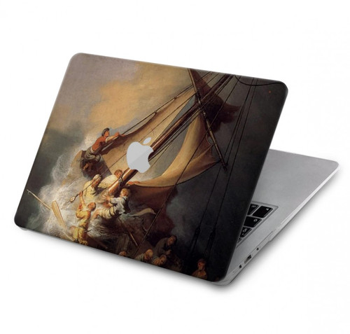 W1091 Rembrandt Christ in The Storm Funda Carcasa Case para MacBook Air 13″ (2022,2024) - A2681, A3113