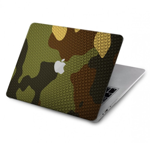 W1602 Camo Camouflage Graphic Printed Funda Carcasa Case para MacBook Air 13″ (2022,2024) - A2681, A3113