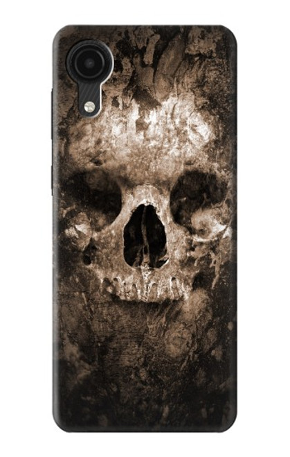 W0552 Skull Funda Carcasa Case y Caso Del Tirón Funda para Samsung Galaxy A03 Core