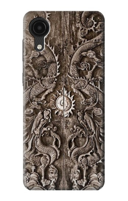 W3395 Dragon Door Funda Carcasa Case y Caso Del Tirón Funda para Samsung Galaxy A03 Core