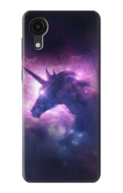 W3538 Unicorn Galaxy Funda Carcasa Case y Caso Del Tirón Funda para Samsung Galaxy A03 Core