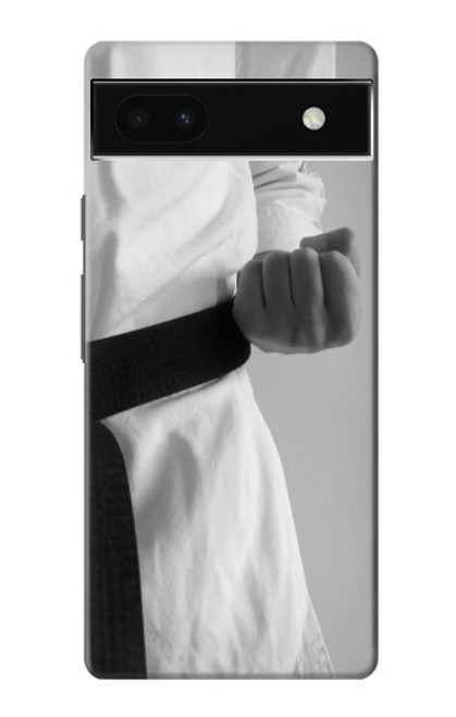 W1931 Black Belt Karate Funda Carcasa Case y Caso Del Tirón Funda para Google Pixel 6a