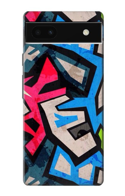 W3445 Graffiti Street Art Funda Carcasa Case y Caso Del Tirón Funda para Google Pixel 6a