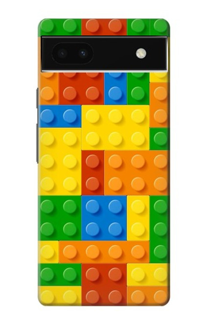 W3595 Brick Toy Funda Carcasa Case y Caso Del Tirón Funda para Google Pixel 6a
