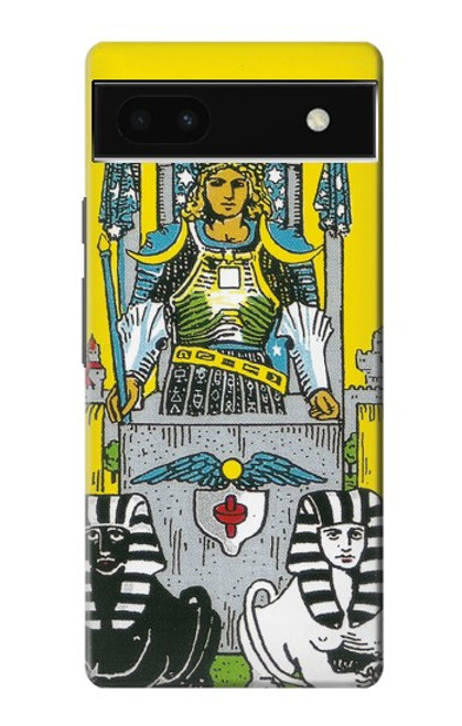 W3739 Tarot Card The Chariot Funda Carcasa Case y Caso Del Tirón Funda para Google Pixel 6a