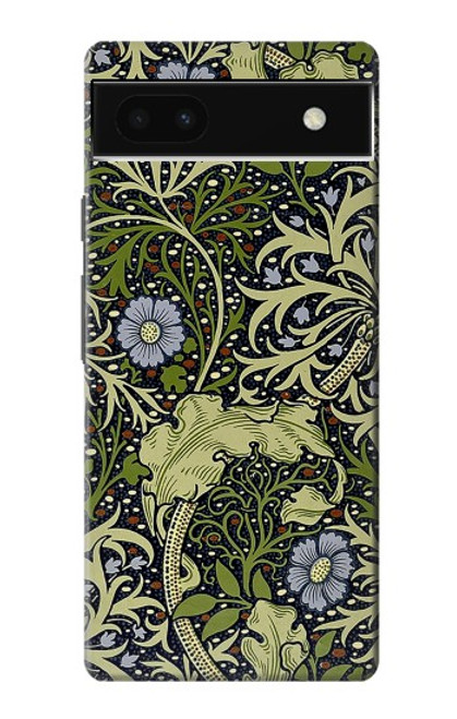 W3792 William Morris Funda Carcasa Case y Caso Del Tirón Funda para Google Pixel 6a