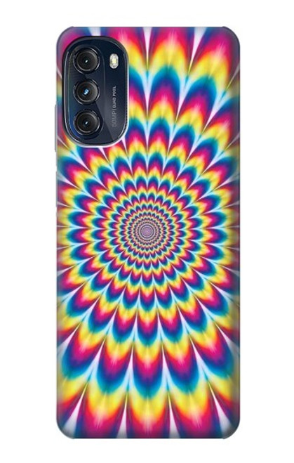 W3162 Colorful Psychedelic Funda Carcasa Case y Caso Del Tirón Funda para Motorola Moto G (2022)