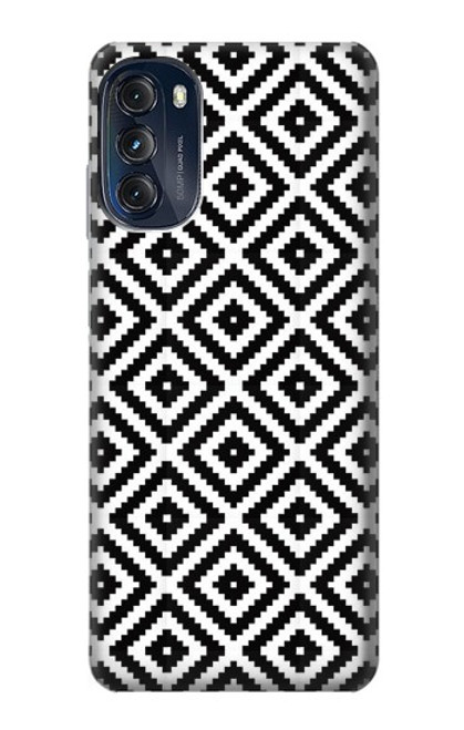 W3424 Ruta Pattern Funda Carcasa Case y Caso Del Tirón Funda para Motorola Moto G (2022)