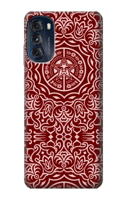 W3556 Yen Pattern Funda Carcasa Case y Caso Del Tirón Funda para Motorola Moto G (2022)