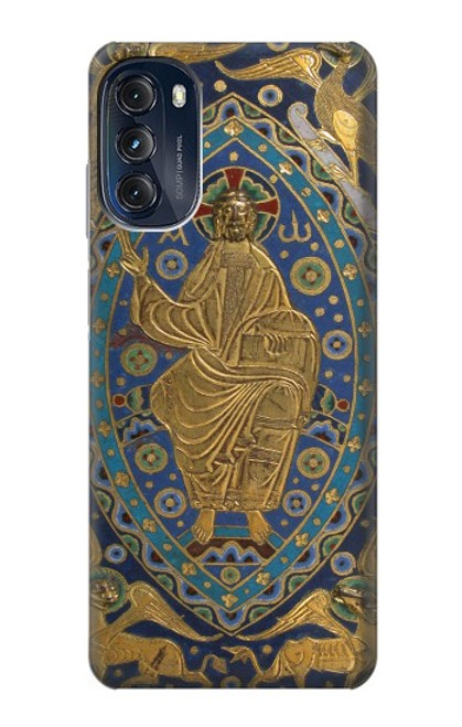 W3620 Book Cover Christ Majesty Funda Carcasa Case y Caso Del Tirón Funda para Motorola Moto G (2022)