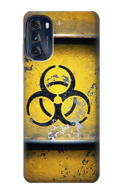 W3669 Biological Hazard Tank Graphic Funda Carcasa Case y Caso Del Tirón Funda para Motorola Moto G (2022)