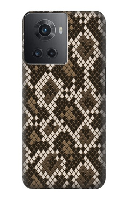 W3389 Seamless Snake Skin Pattern Graphic Funda Carcasa Case y Caso Del Tirón Funda para OnePlus Ace