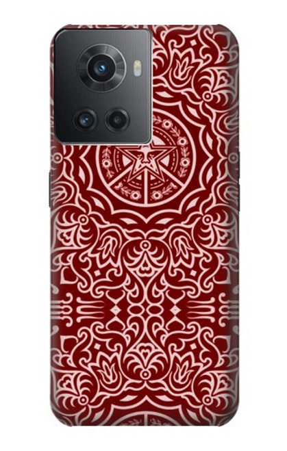 W3556 Yen Pattern Funda Carcasa Case y Caso Del Tirón Funda para OnePlus Ace