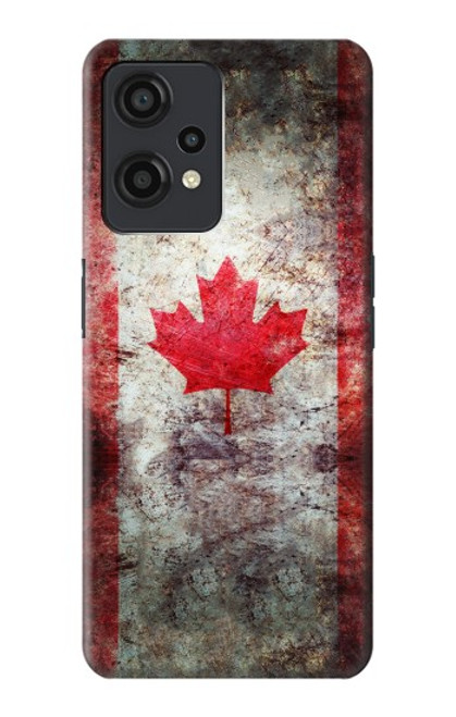 W2490 Canada Maple Leaf Flag Texture Funda Carcasa Case y Caso Del Tirón Funda para OnePlus Nord CE 2 Lite 5G