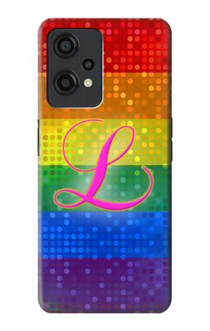 W2900 Rainbow LGBT Lesbian Pride Flag Funda Carcasa Case y Caso Del Tirón Funda para OnePlus Nord CE 2 Lite 5G