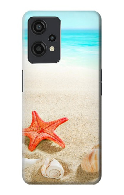 W3212 Sea Shells Starfish Beach Funda Carcasa Case y Caso Del Tirón Funda para OnePlus Nord CE 2 Lite 5G