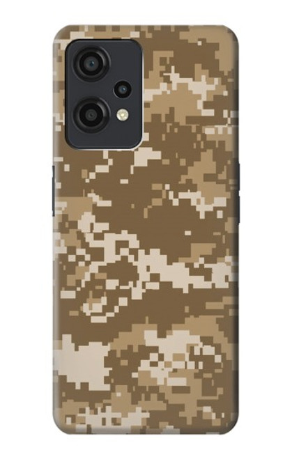 W3294 Army Desert Tan Coyote Camo Camouflage Funda Carcasa Case y Caso Del Tirón Funda para OnePlus Nord CE 2 Lite 5G