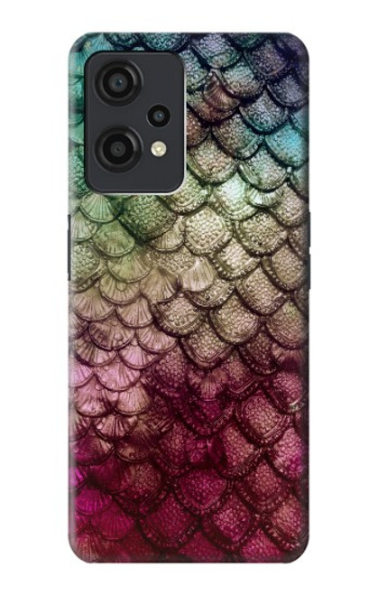 W3539 Mermaid Fish Scale Funda Carcasa Case y Caso Del Tirón Funda para OnePlus Nord CE 2 Lite 5G