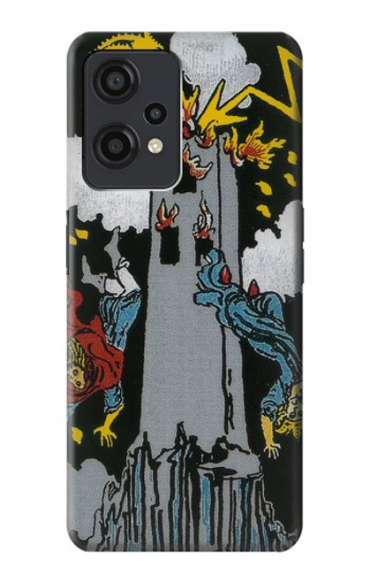 W3745 Tarot Card The Tower Funda Carcasa Case y Caso Del Tirón Funda para OnePlus Nord CE 2 Lite 5G