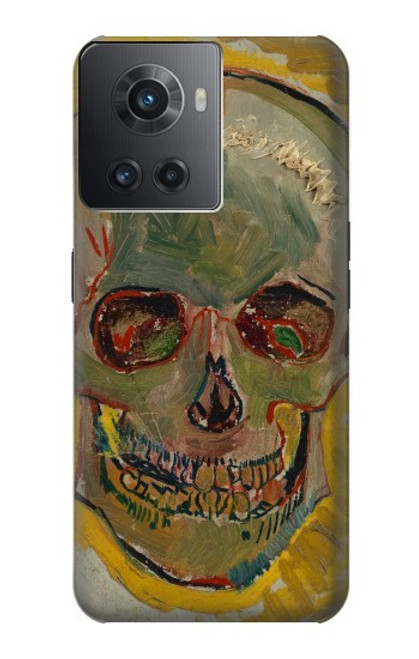 W3359 Vincent Van Gogh Skull Funda Carcasa Case y Caso Del Tirón Funda para OnePlus 10R