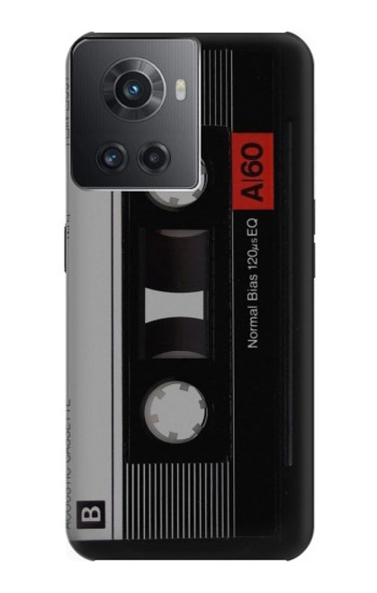 W3516 Vintage Cassette Tape Funda Carcasa Case y Caso Del Tirón Funda para OnePlus 10R