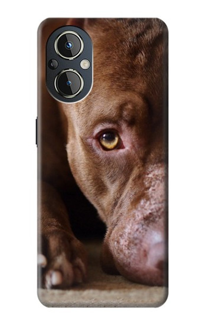 W0519 PitBull Face Funda Carcasa Case y Caso Del Tirón Funda para OnePlus Nord N20 5G