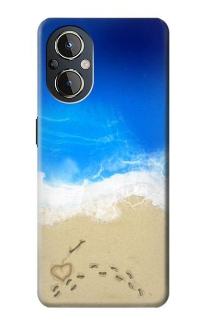 W0912 Relax Beach Funda Carcasa Case y Caso Del Tirón Funda para OnePlus Nord N20 5G