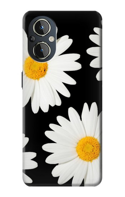 W2477 Daisy flower Funda Carcasa Case y Caso Del Tirón Funda para OnePlus Nord N20 5G