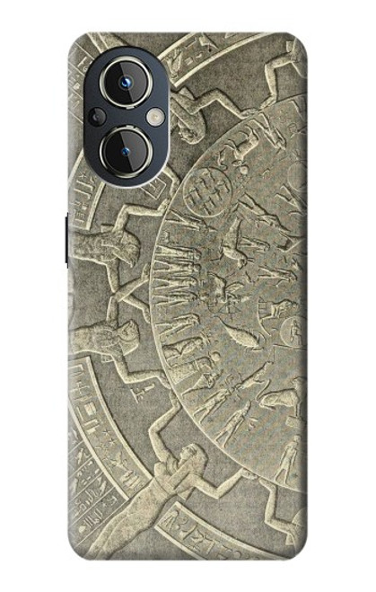 W3396 Dendera Zodiac Ancient Egypt Funda Carcasa Case y Caso Del Tirón Funda para OnePlus Nord N20 5G
