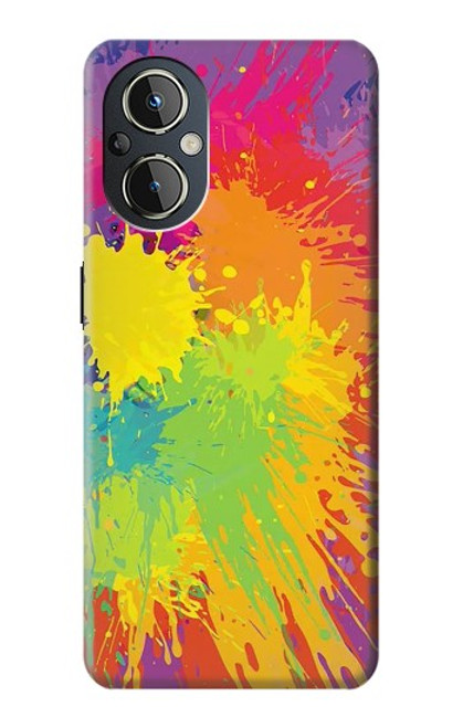 W3675 Color Splash Funda Carcasa Case y Caso Del Tirón Funda para OnePlus Nord N20 5G