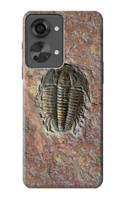 W1454 Trilobite Fossil Funda Carcasa Case y Caso Del Tirón Funda para OnePlus Nord 2T