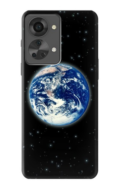 W2266 Earth Planet Space Star nebula Funda Carcasa Case y Caso Del Tirón Funda para OnePlus Nord 2T