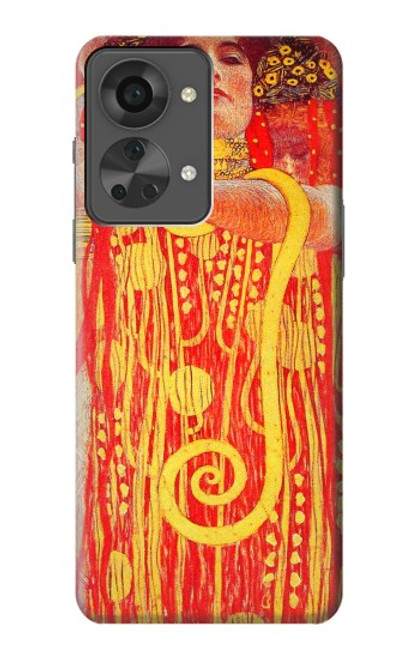 W3352 Gustav Klimt Medicine Funda Carcasa Case y Caso Del Tirón Funda para OnePlus Nord 2T