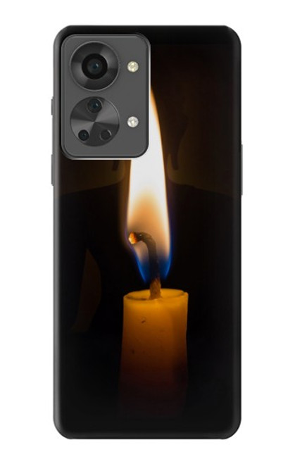 W3530 Buddha Candle Burning Funda Carcasa Case y Caso Del Tirón Funda para OnePlus Nord 2T