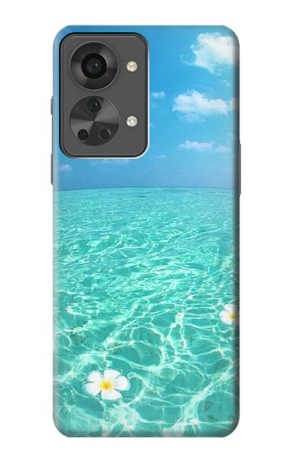 W3720 Summer Ocean Beach Funda Carcasa Case y Caso Del Tirón Funda para OnePlus Nord 2T