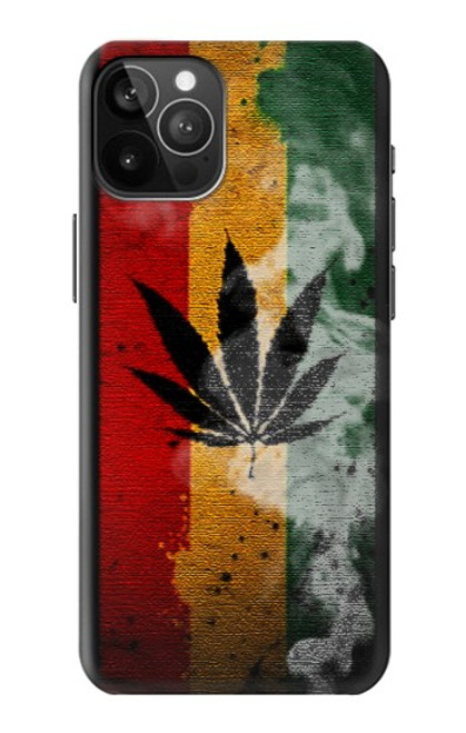 W3890 Reggae Rasta Flag Smoke Funda Carcasa Case y Caso Del Tirón Funda para iPhone 12 Pro Max