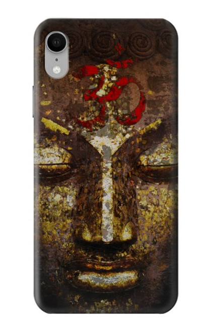 W3874 Buddha Face Ohm Symbol Funda Carcasa Case y Caso Del Tirón Funda para iPhone XR