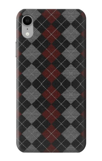 W3907 Sweater Texture Funda Carcasa Case y Caso Del Tirón Funda para iPhone XR