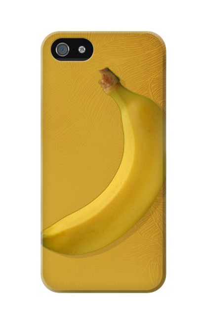 W3872 Banana Funda Carcasa Case y Caso Del Tirón Funda para iPhone 5 5S SE